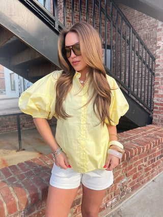 Winona Blouse Yellow