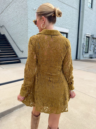 Laken Lace Mini Dress