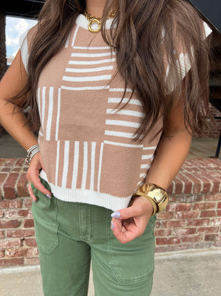 The Felicity Sweater Knit Top