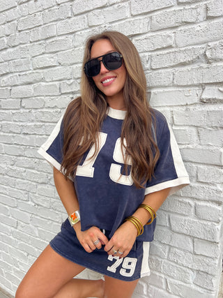 Friday Lights Set Navy