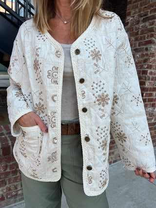 All I Need Embroidered Jacket