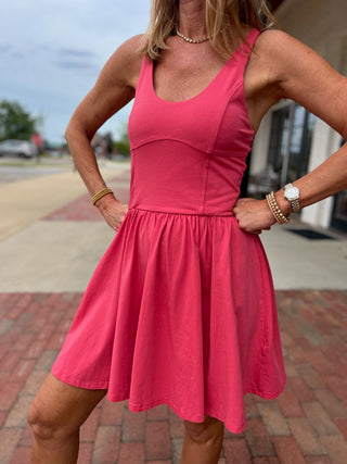 Labiz | Londie Active Dress Mineral Red