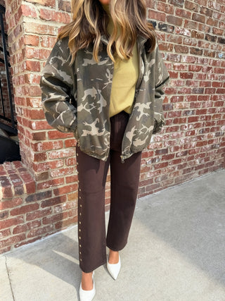 Willow Camouflage Bomber Jacket