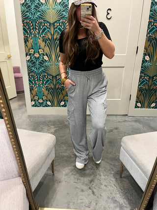 LaBiz | Natalie Cargo Pants Grey