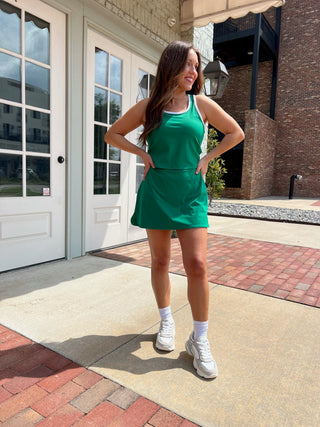 Sadie & Sage | Victory Sporty Skirt Green