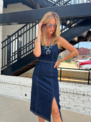 Steve Madden | Giselle Dress Washed Denim