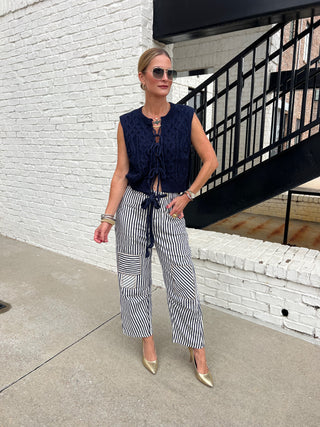 EESOME| The Heather Pant Midnight