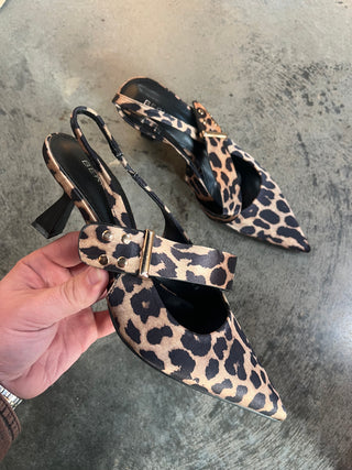 Arabella - Leopard Kitten Heel