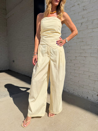 LENA The Solana Draped Maxi Skirt, draped maxi skirt