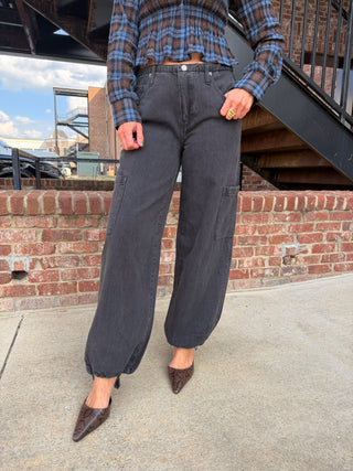 Mirage Mid Rise Cargo Harem Eclipse