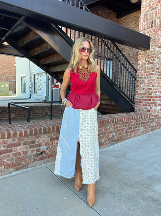 POL | Pattern Fever Skirt