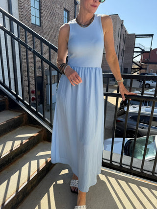Z SUPPLY | Charlotte Midi Dress Blue Light