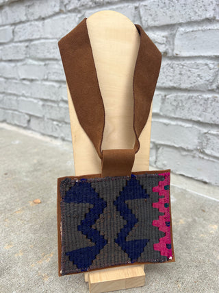 Orijinal | Kilim Pendant Necklace Suede v5