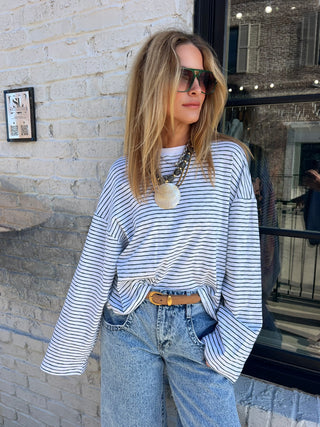 Everyday Stripe Pullover
