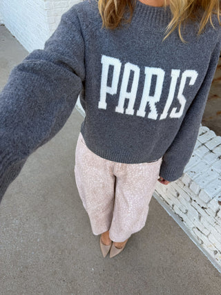 Paris Sweater Grey