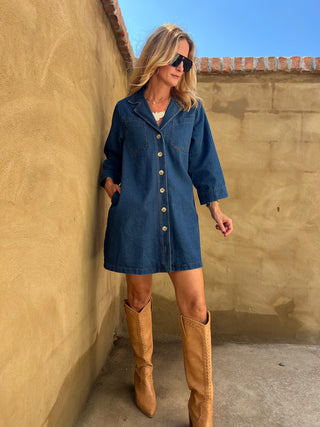 The Welma Denim Dress