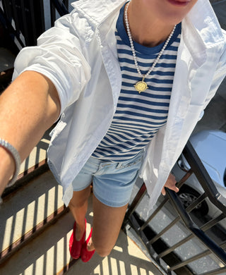 LA MIEL |  Classic Collared Button Down Shirt