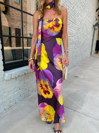 ONE AND ONLY | Liana Floral Maxi Dress
