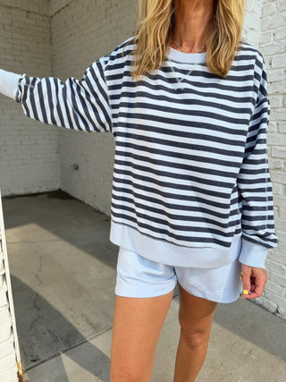 Z Supply | The Everyday Striped Crew Eclipse
