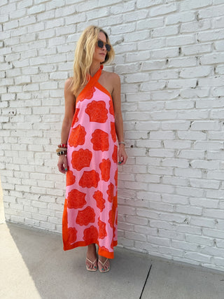ENTRO | Sunset Shell Maxi Dress