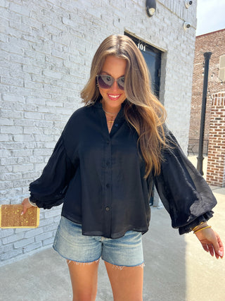 FATE | Lambert Blouse Black