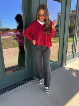 Deluc | Betula Sweater MALBEC