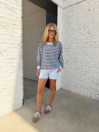 Z Supply | The Everyday Striped Crew Eclipse