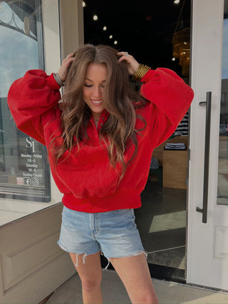 This is the One Sweatshirt | Red