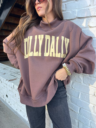 Dilly Dally Reversible Sweatshirt