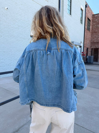 Cinch and Chic Denim Jacket Medium Wash