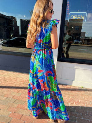 Sugar Lips | Malton Tropics Maxi Dress