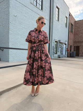 ENTRO | Haley Dress Burgundy