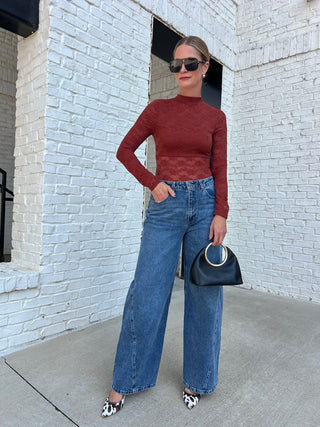 NEEDii | The Laci Textured Bodysuit