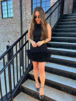 Let’s Meet for Martinis Dress Black