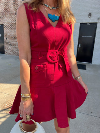 TCEC| The Scarlett Dress Red