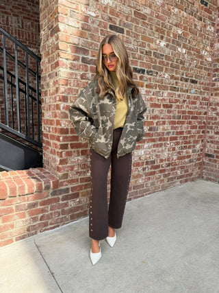 Willow Camouflage Bomber Jacket