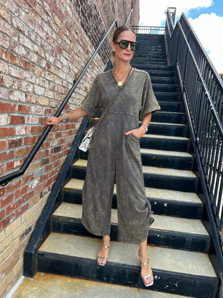 EESOME | Nicole Jumpsuit Ash Black