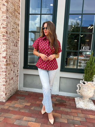 Entro | Johnny Floral Blouse