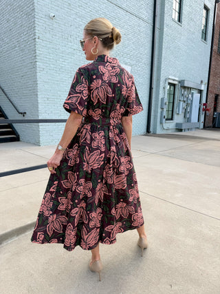ENTRO | Haley Dress Burgundy