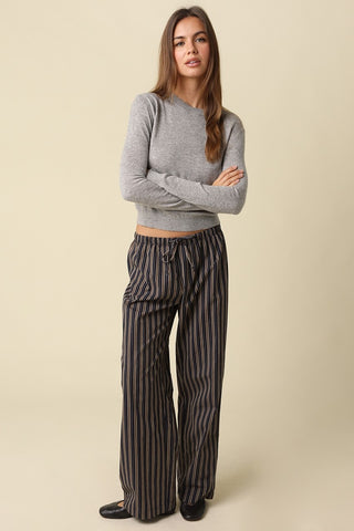 Olivaceous | Georgia Sweater Heather Grey