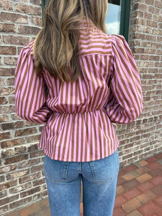 Sammie Jo Tie Blouse