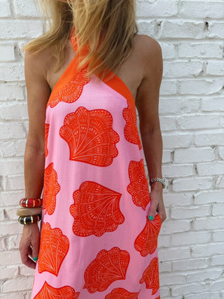 ENTRO | Sunset Shell Maxi Dress
