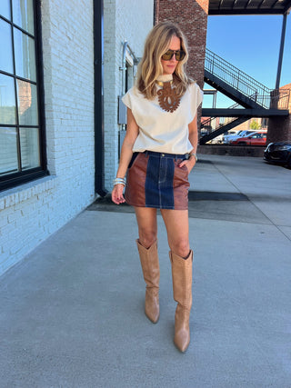 Traveler Basic Beige Top