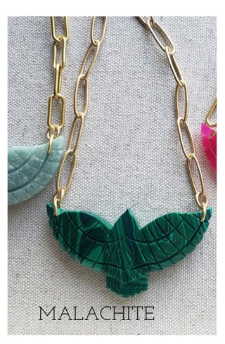 Amulet | Mini Carved Thunderbird Stone Necklace