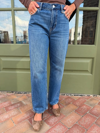Z Supply | The Off Duty Bowed Ankle Breakpoint Denim