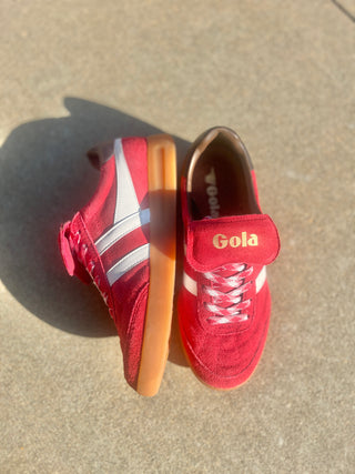 GOLA | Stadia '86 Red Off White Sneaker