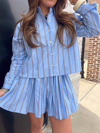 Steve Madden | Tyria Skirt Estate Blue