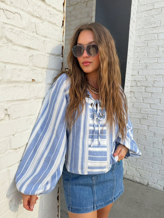 Ocean Avenue Stripe Top