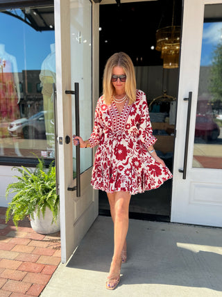 Aakaa | Rasberry Spritz Dress