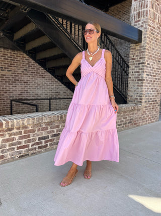 Steve Madden | Eliora Dress Pale Mauve